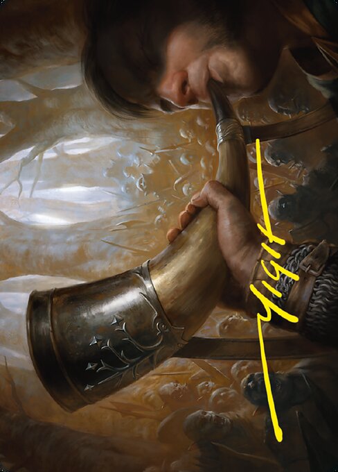 ALTC - Horn of Gondor Art Card