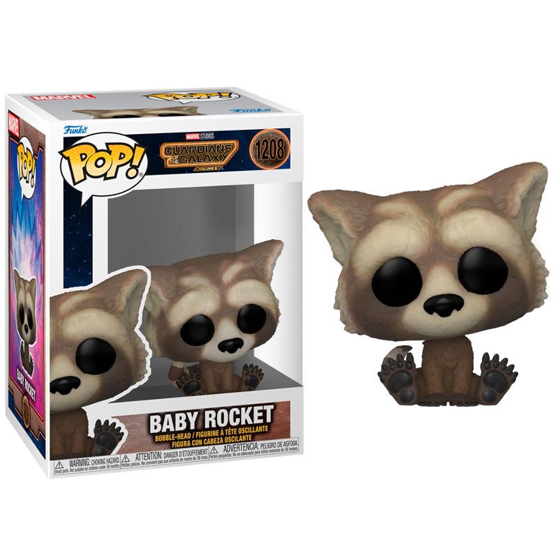 Funko Pop! Guardianes de la Galaxia V.3 - Rocket Baby