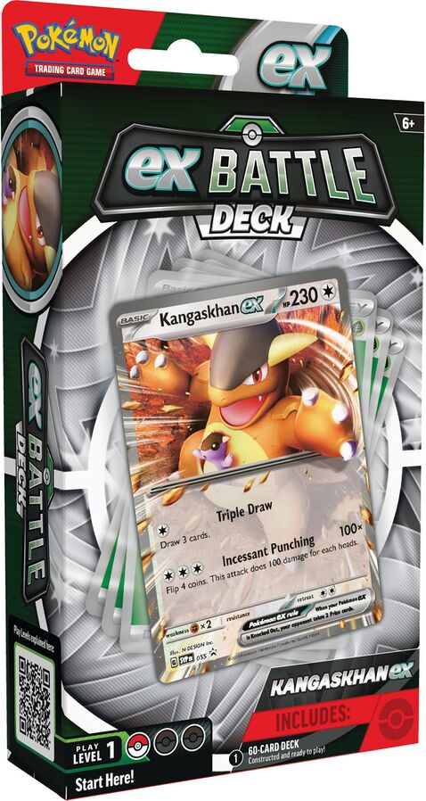 Pokémon TCG - Battle Deck ex Greninja ex & kangaskhan ex