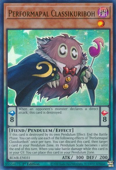 Performapal Classikuriboh - BLMR-EN031