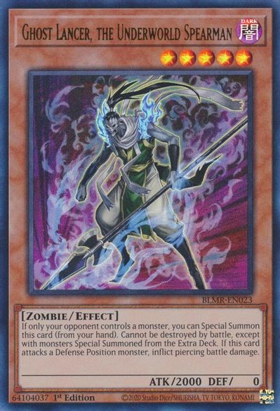 Ghost Lancer, the Underworld Spearman - BLMR-EN023