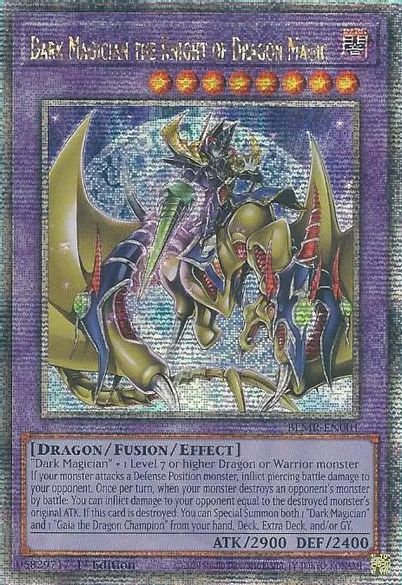 Dark Magician the Knight of Dragon Magic - BLMR-EN001