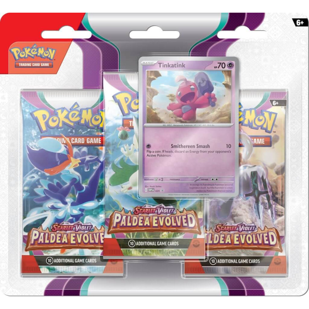 Pokémon TCG - Paldea Evolved 3 Booster Pack Blister