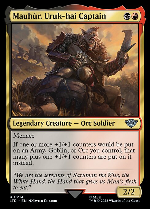 LTR - Mauhur, Uruk-hai Captain