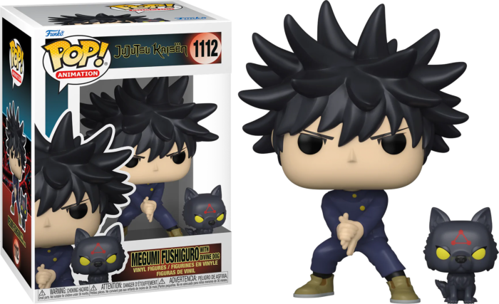 Funko Pop! Jujutsu Kaisen - Megumi Fushiguro with Divine Dog