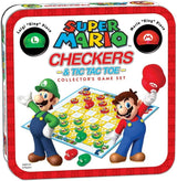 Super Mario Bros(TM) Checkers & Tic-Tac-Toe Collector's Edition (Tin)