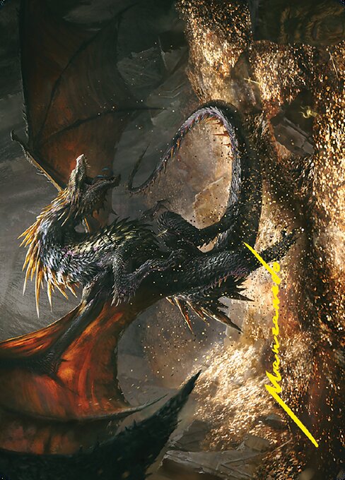 ALTC - Cavern-Hoard Dragon Art Card