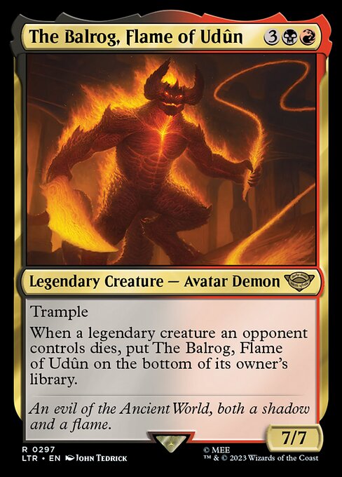 LTR - The Balrog, Flame of Udun