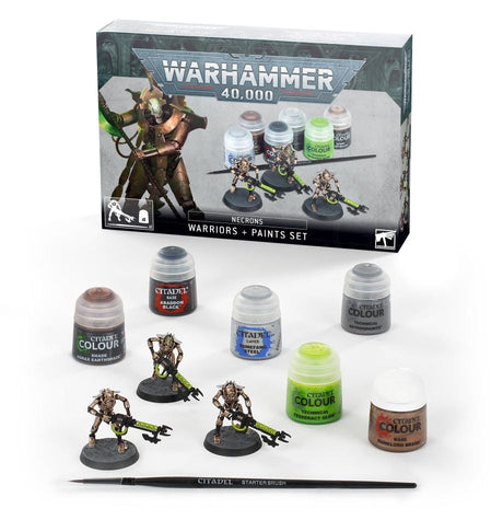 Necrons: Warriors + Paints Set