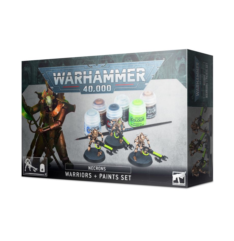 Necrons: Warriors + Paints Set