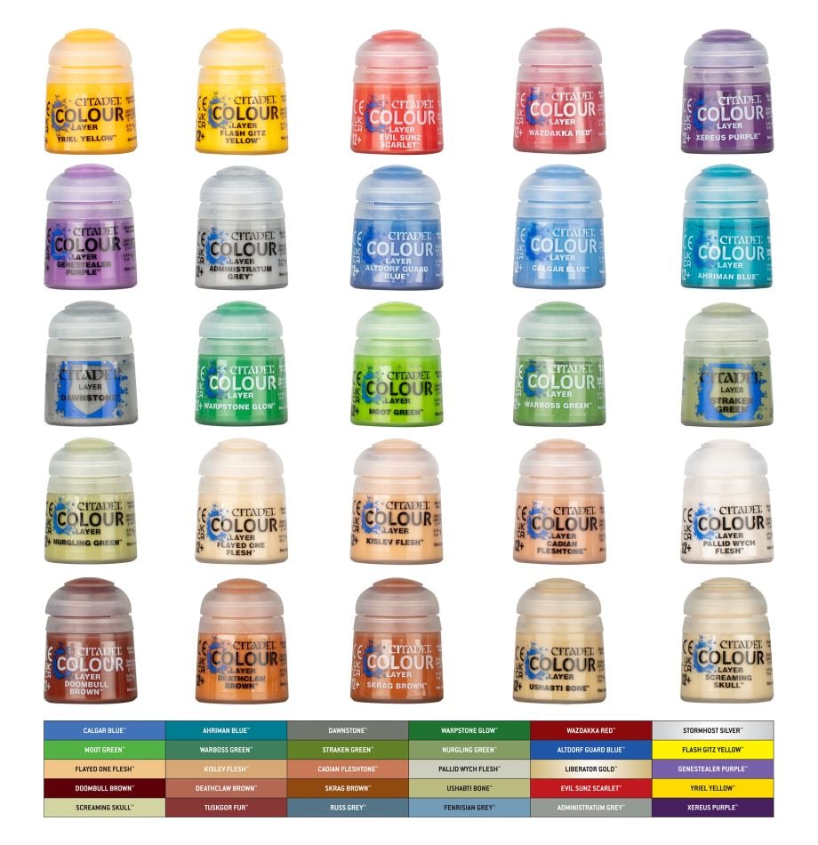 Citadel Colour - Parade Ready Paint Set