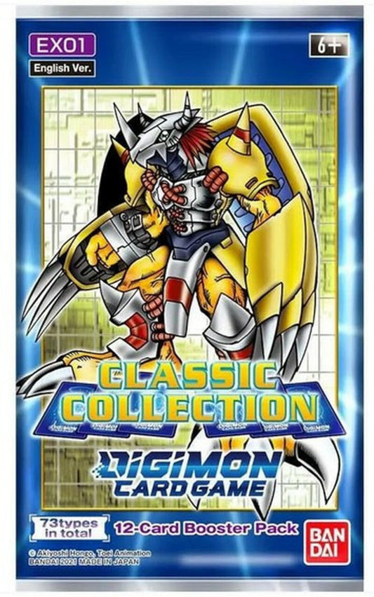 Digimon CG - EX01 Classic Collection Booster Pack