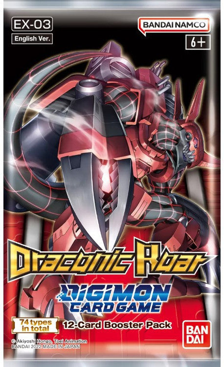 Digimon CG - EX03 Draconic Roar Booster Pack