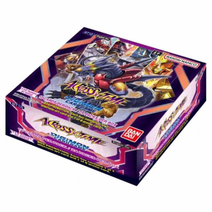 Digimon CG - BT12 Across Time Booster Box