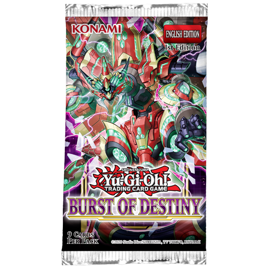 Yu-Gi-Oh! - Burst of Destiny Booster Pack