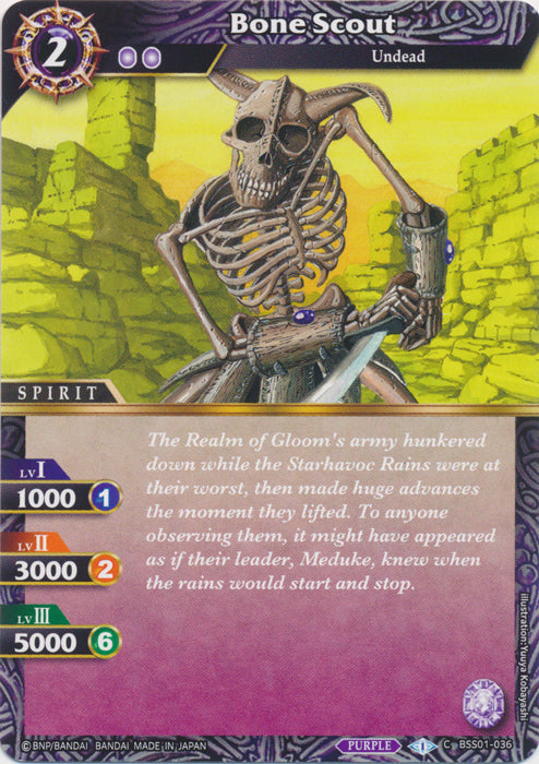 Bone Scout - BSS01-036