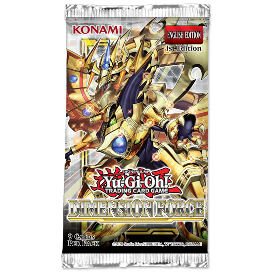 Yu-Gi-Oh! - Dimension Force Booster Pack