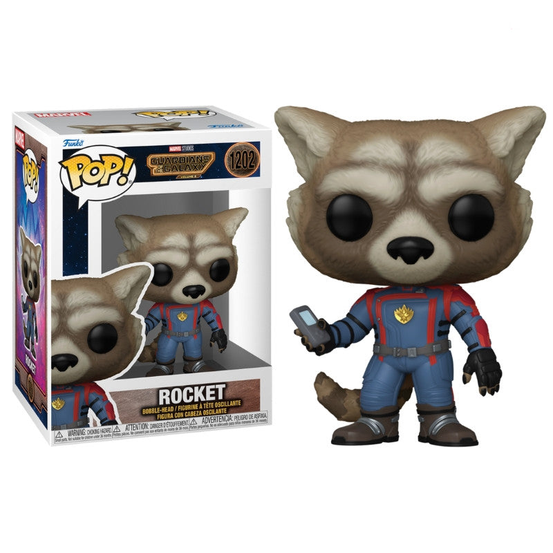 Funko Pop! Guardianes de la Galaxia V.3 - Rocket