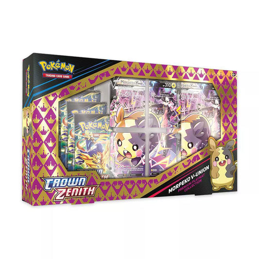 Pokémon TCG - Crown Zenith  Morpeko V-Union Premium Playmat Collection