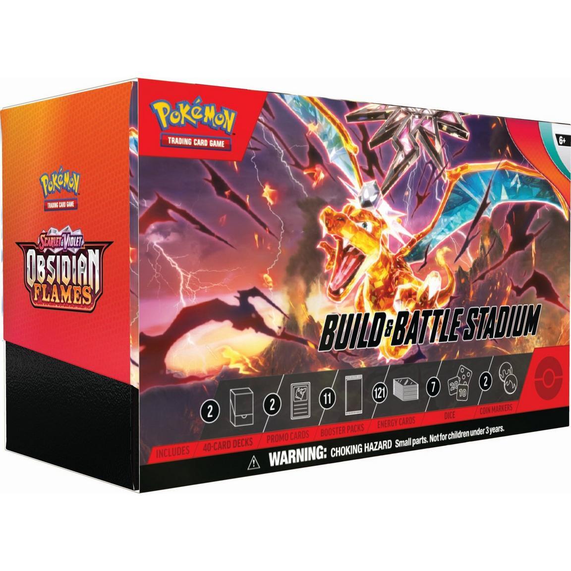 Pokémon TCG - Scarlet & Violet 03 - Obsidian Flames Build & Battle Stadium