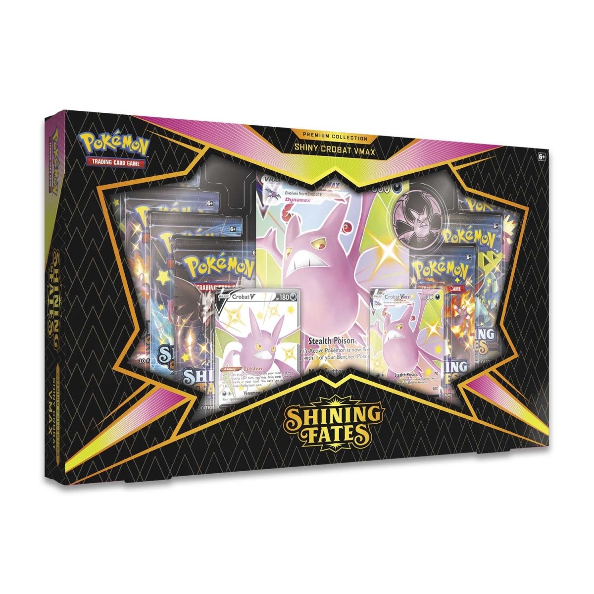 Pokémon TCG -  Shining Fates Premium Collection Shiny Crobat V Max