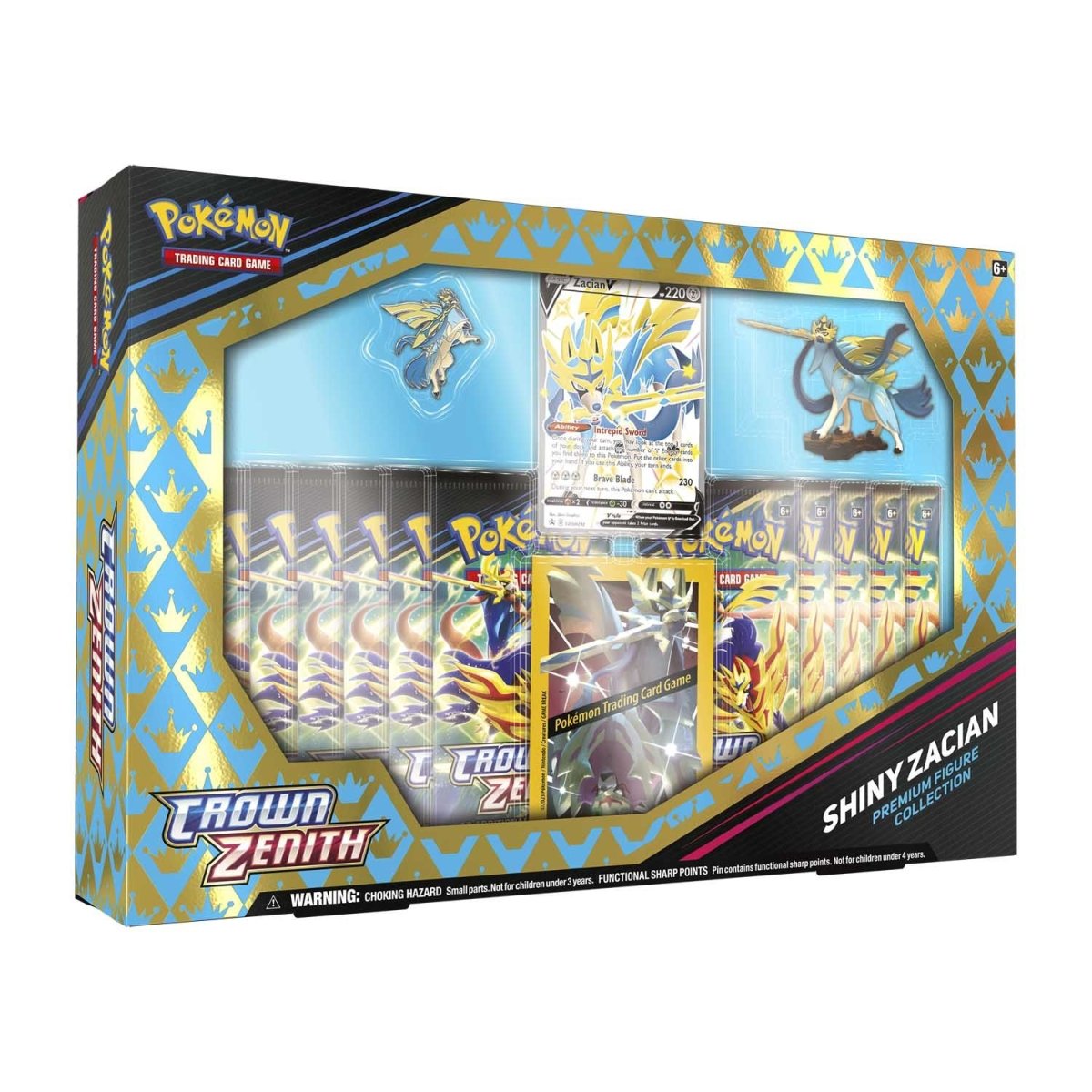 Pokémon TCG - Crown Zenith Premium Figure Collection Shiny Zacian