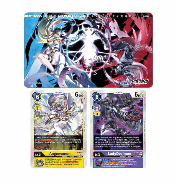 Digimon CG: Tamer Goods Set - AngeWomon & LadyDevimon