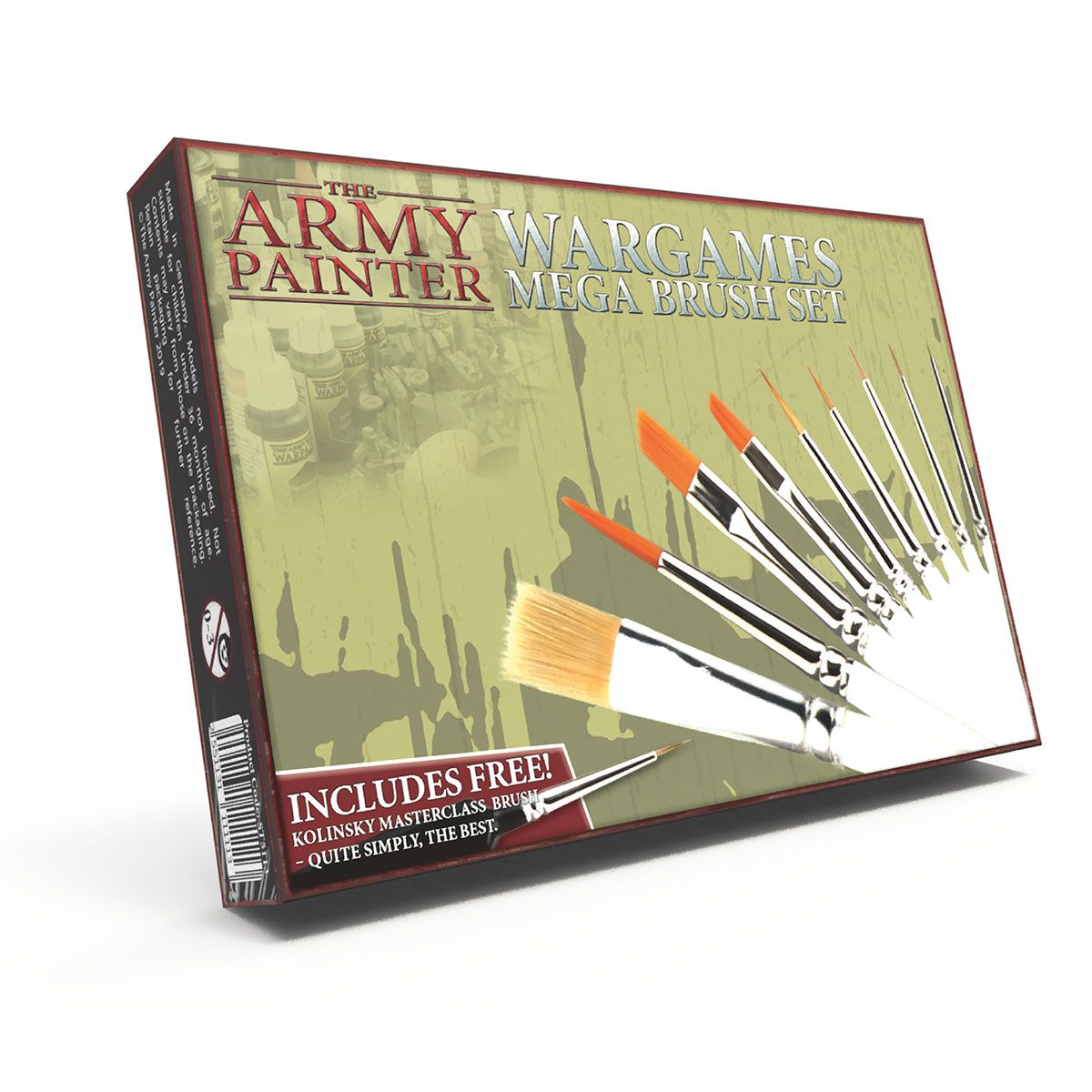 The Army Painter: Wargames Mega Brush Set