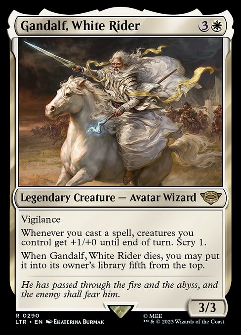 LTR - Gandalf, White Rider