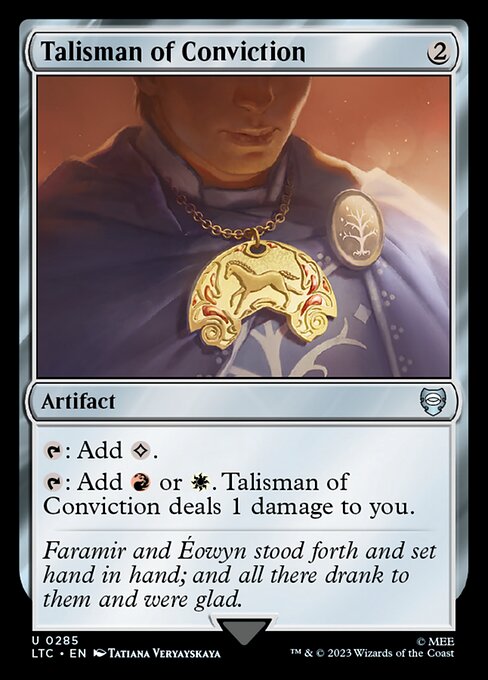 LTC - Talisman of Conviction