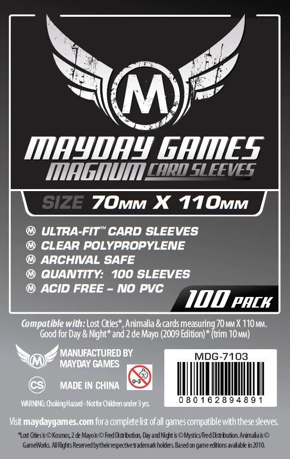 Mayday Games - 100 Card Sleeves