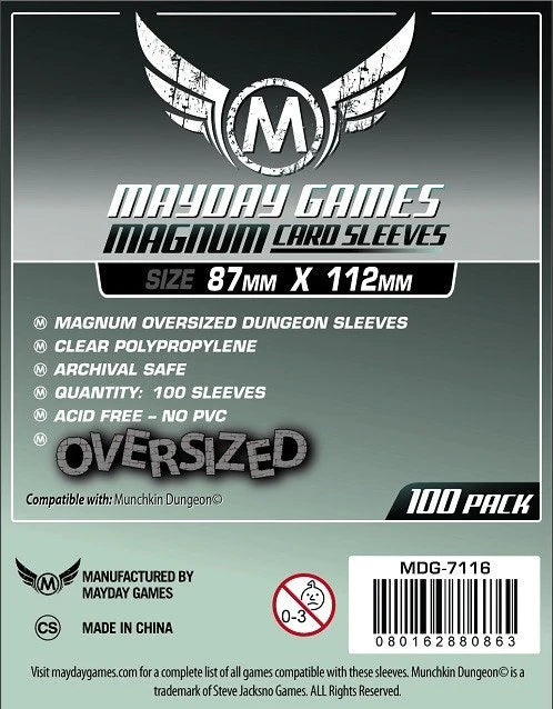 Mayday Games - 100 Card Sleeves