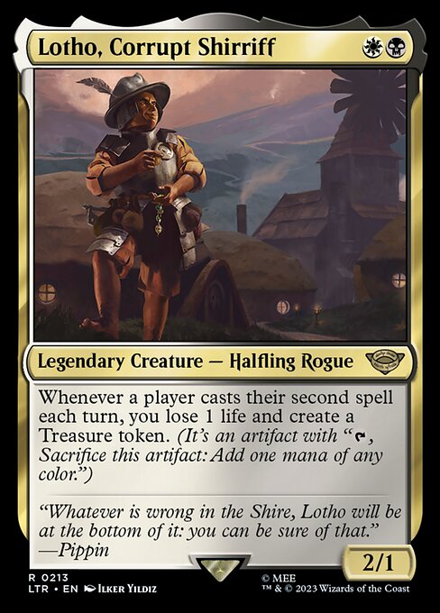 LTR - Lotho, Corrupt Shirriff