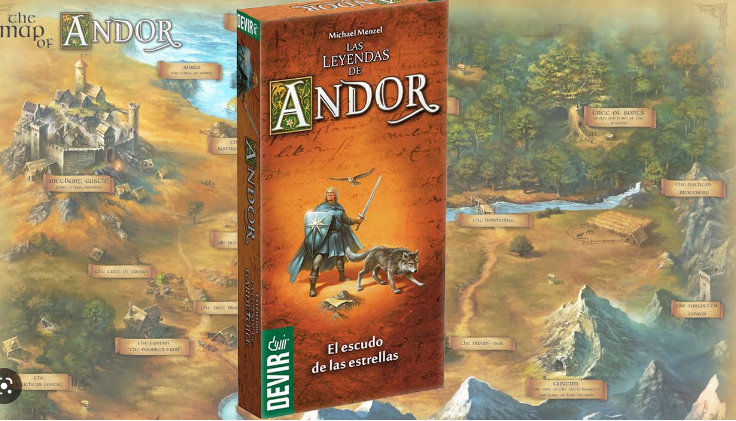 Las Leyendas de Andor: Expansion 'El Escudo de las Estrellas'