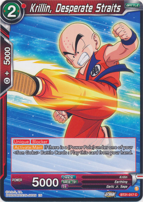 Krillin, Desperate Straits - BT21-017