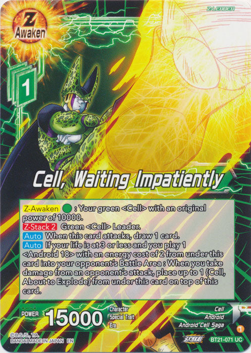 Cell, Waiting Impatiently - BT21-071