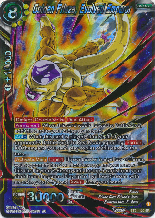 Golden Frieza, Evolved Emperor - BT21-120