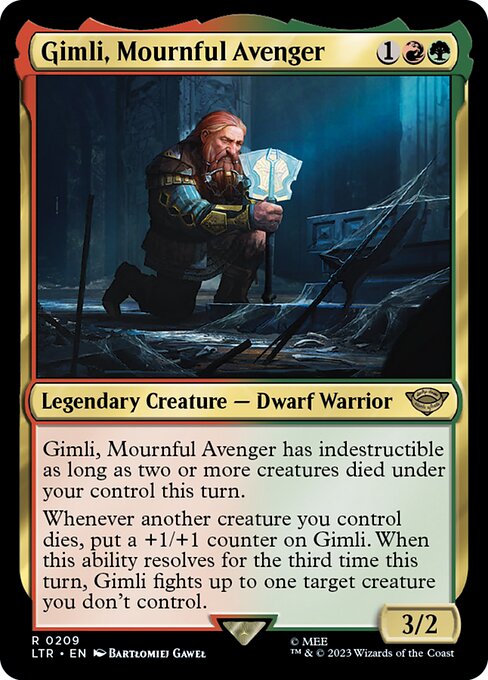 LTR - Gimli, Mournful Avenger