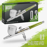 Green Stuff World - Dual-action Airbrush 0.3 mm