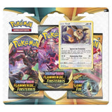 Pokemon Sammelkartenspiel - Schwert & Schild Flammende Finsternis 3 Pack Blister