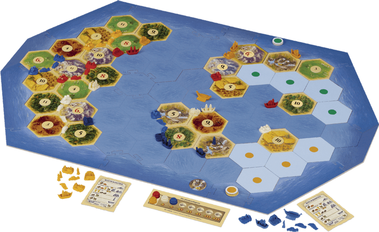 Catan: Explorers & Pirates / Piratas y Exploradores Expansion