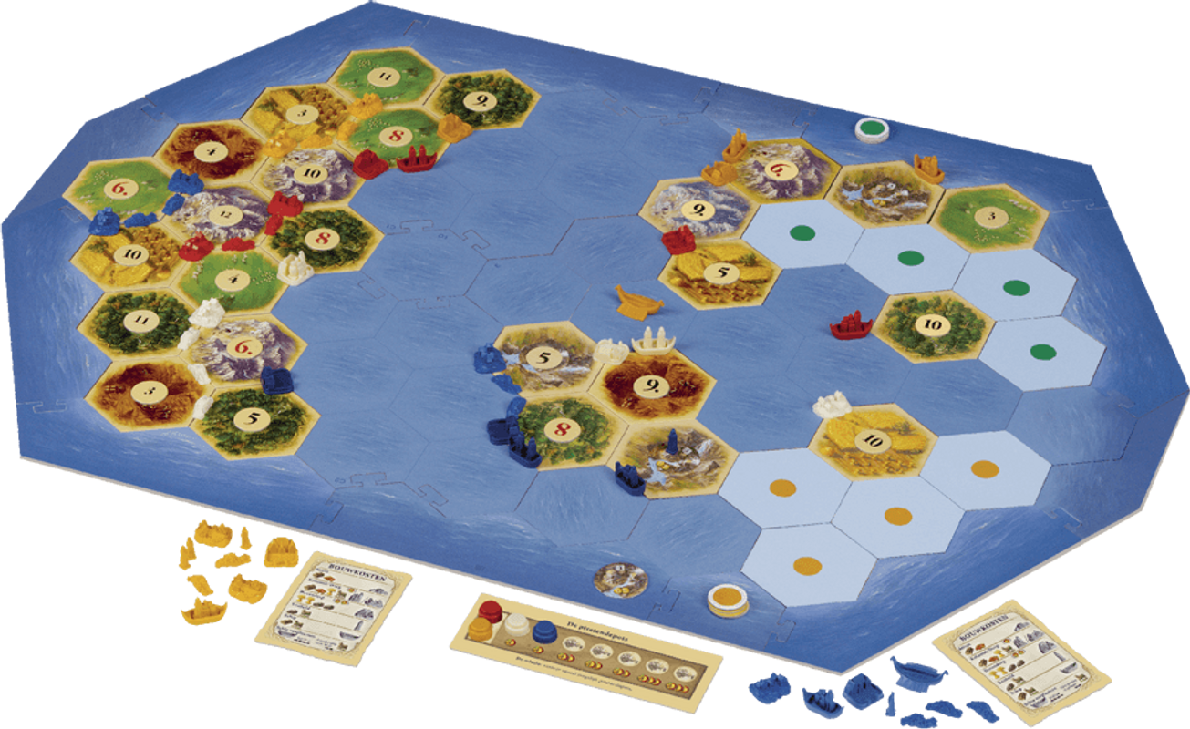 Catan: Explorers & Pirates   Piratas Y Exploradores Expansion 