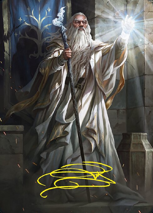 ALTC - Gandalf the White Art Card