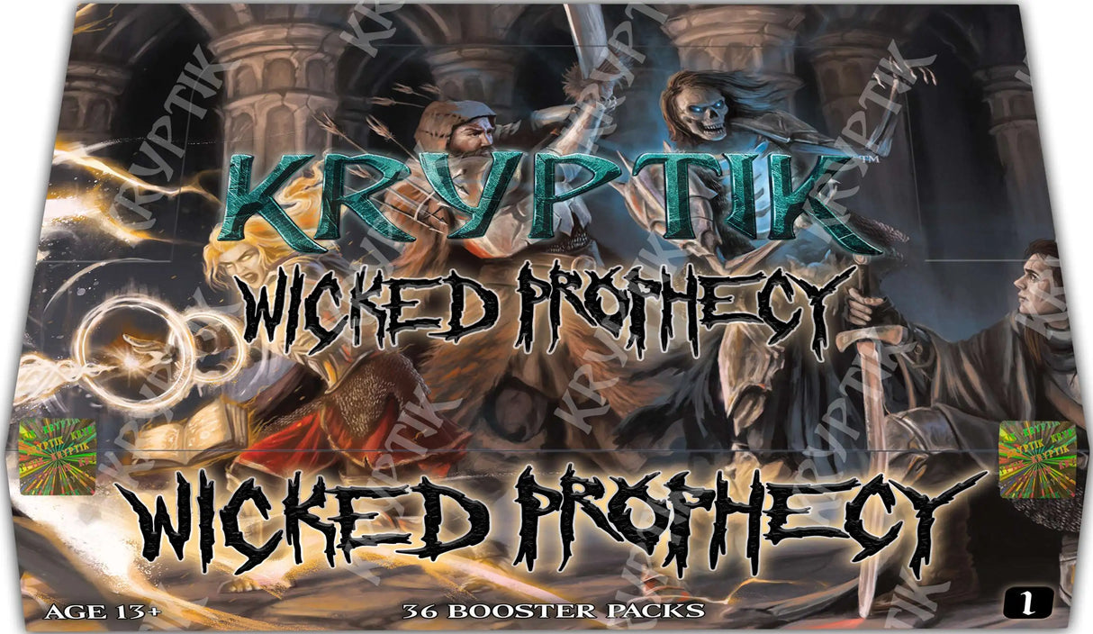 Kryptik TCG - Wicked Prophecy Booster Box