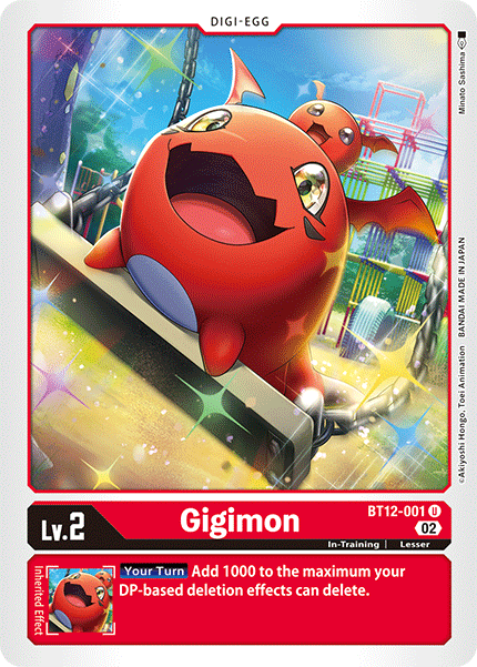 Gigimon - BT12-001