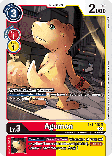 Agumon - EX4-005