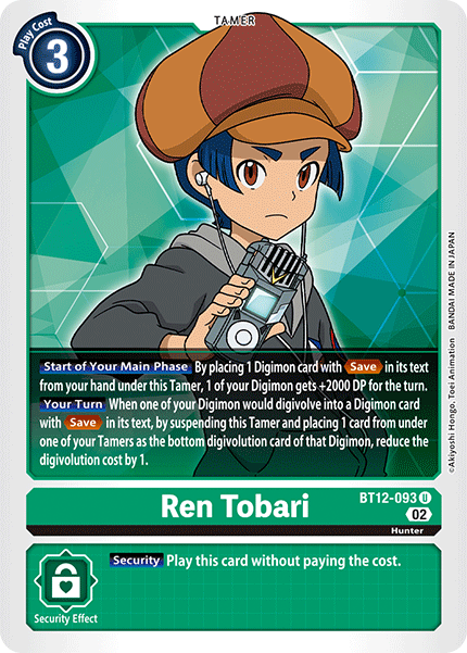 Ren Tobari - BT12-093