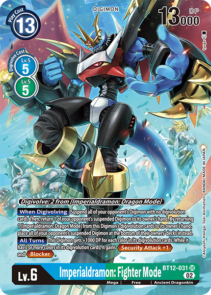 Imperialdramon: Fighter Mode - BT12-031