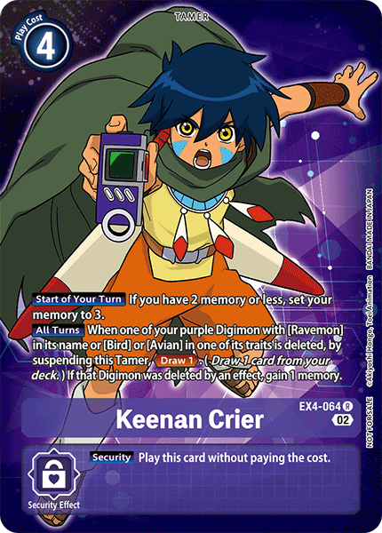 Keenan Crier - EX4-064