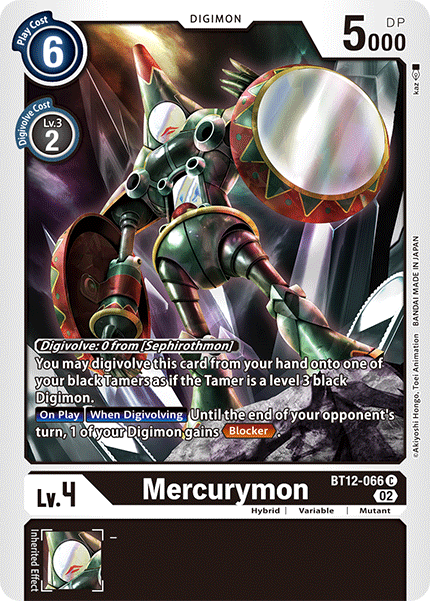 Mercurymon - BT12-066